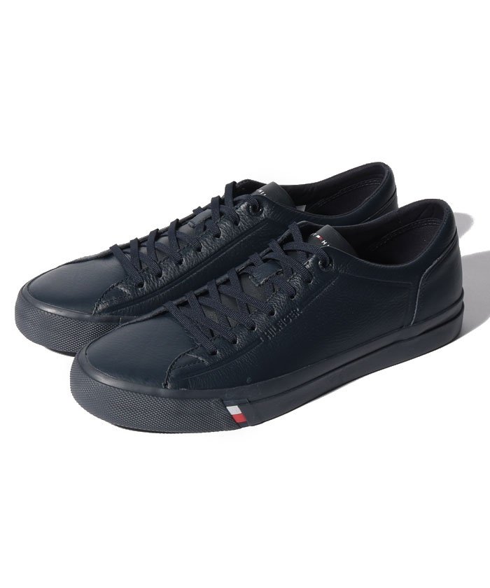 セール レザー スニーカー トミーヒルフィガー メンズ Tommy Hilfiger Mens Magaseek