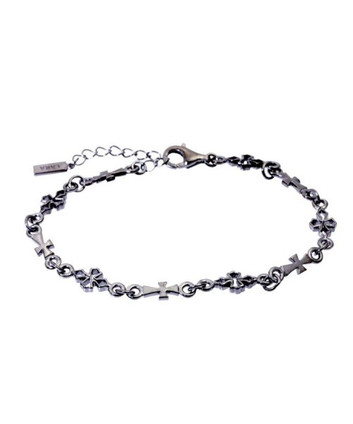 ブレスレット メンズ シルバー テンプルクロス ララクリスティー Black Label ララクリスティー Lara Christie Magaseek