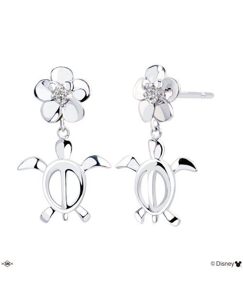 ディズニー ハワイアンジュエリー Disney ホヌ ピアス ララクリスティー Le58 0002 ララクリスティー Lara Christie Magaseek