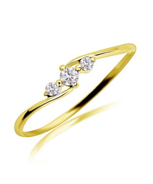 LARA Christie/ララクリスティー ダイヤリング 指輪 0.1ct 18金 K18 7号～15号 lr71－0001/502823408