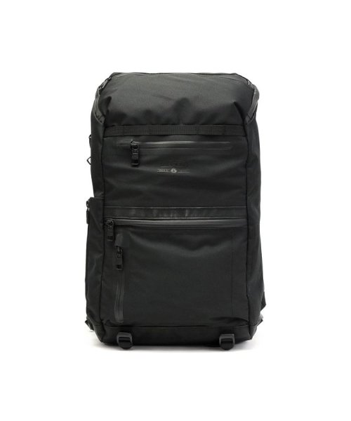 AS2OV(アッソブ)/アッソブ AS2OV ROUND ZIP BACKPACK バックパック WATER PROOF CORDURA 305D 34L B4 ASSOV 14161/ブラック