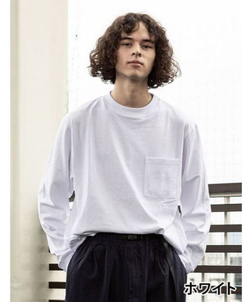 セール Goodwear Usaコットン袖リブポケットロンt グッドウェア Goodwear Magaseek