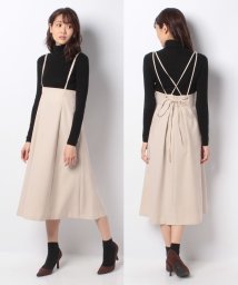 Rirandture 新着ストラップフレアジャンスカ/バックスタイルにポイント  