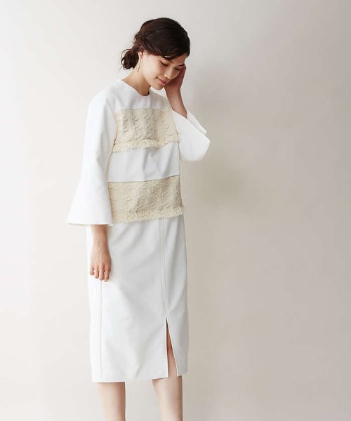 セール ツィードドッキングワンピース Qualite Qualite Magaseek