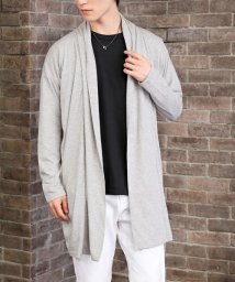 セール カーディガン メンズ ロングカーデ ロング丈 ショールカラー 無地 ドレープ 長袖 Tc天竺素材 春夏 トップイズム Topism Magaseek