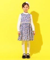 KUMIKYOKU KIDS(組曲KIDS)/【110－140cm】レイヤードフラワー ワンピース/ネイビー系5