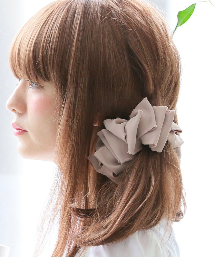 シュシュデザインヘアクリップ オシャレウォーカー Osharewalker Magaseek