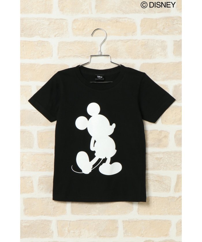 キッズ 親子リンクdisneyシルエットtシャツ 110 130cm イッカ キッズ Ikka Kids Magaseek