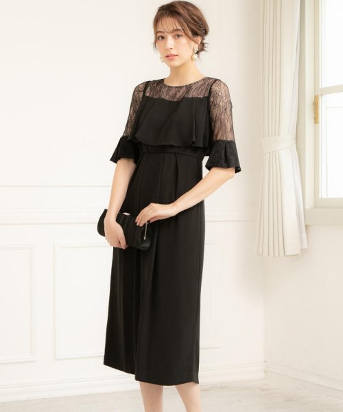 セール 部分レース使いワンピース ケティ Ketty Magaseek セール 部分レース使いワンピース ケティ Ketty Magaseek