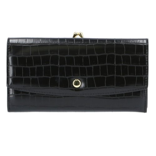 Legato Largo レガートラルゴ クロコ型押し がま口長財布 Lj G0842 バックヤード Backyard Magaseek