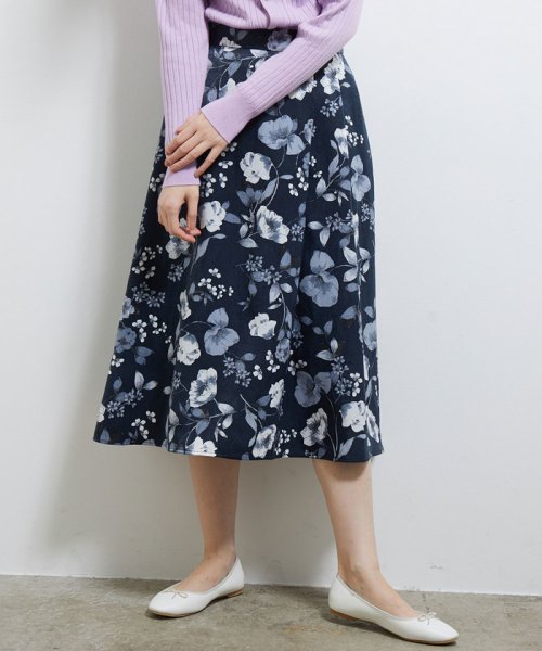 セール アシメタック花柄フレアスカート ロペピクニック Rope Picnic Magaseek