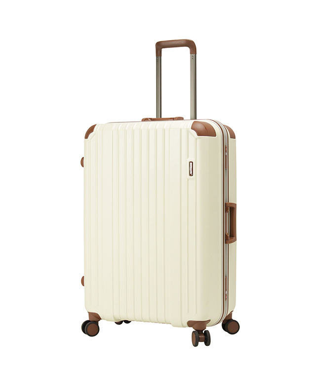 ントラン BERMAS スーツケース 88L HERITAGE シルバー[TSAロック搭載