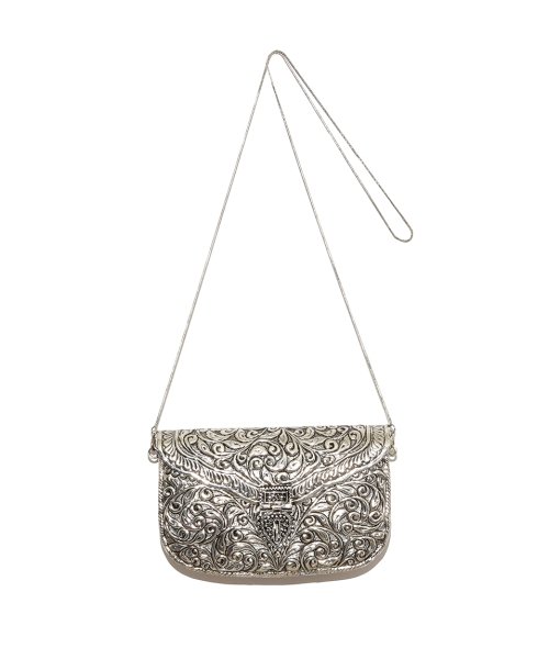 オリエンタルメタルバッグ 502858658 リリー ブラウン Lily Brown