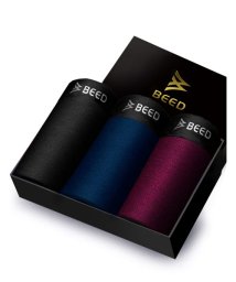 BEED/【BEED】快動ボクサーパンツ プレミアム メンズ 前開き立体型 （3枚セット）/502852411