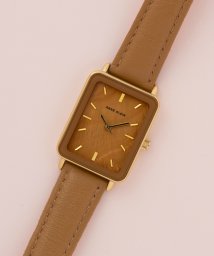 ANNE KLEIN(ANNE KLEIN)/ANNE KLEIN 腕時計 スクエアロングレザーウォッチ/モカ