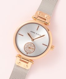 ANNE KLEIN(ANNE KLEIN)/ANNE KLEIN スワロフスキースモールセコンドウォッチ　メッシュバンド/ピンクゴールド