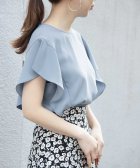 ADAM ET ROPE'/【WEB限定】フレアスリーブブラウス/502861054