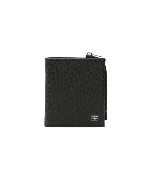 PORTER(ポーター)/ポーター エイブル ウォレット 030－03439 二つ折り財布 吉田カバン PORTER ABLE WALLETミニ財布 型押し/ブラック