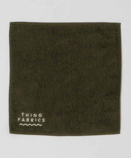 green label relaxing(グリーンレーベルリラクシング)/＜THING FABRICS（シングファブリックス）＞ハンドタオル ハンカチ/OLIVE