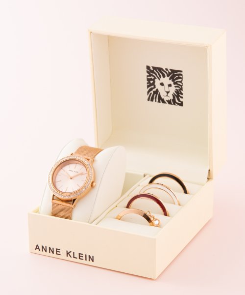 ANNE KLEIN(ANNE KLEIN)/ANNE KLEIN　ドレスウォッチ付け替えベゼルリングセット/ピンクゴールド