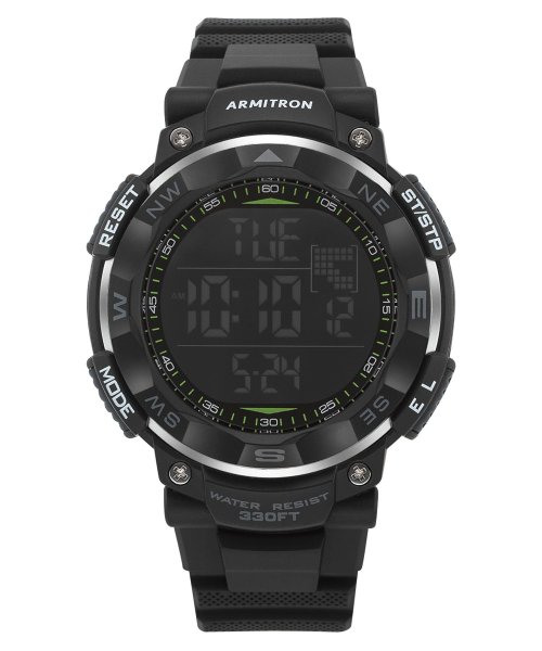ARMITRON NEWYORK(ARMITRON NEWYORK)/ARMITRON 腕時計 デジタル クロノグラフ スポーツウォッチ/ブラック