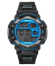 ARMITRON NEWYORK(ARMITRON NEWYORK)/ARMITRON 腕時計 デジタルクロノグラフ　スポーツウォッチ/ブラック×ブルー