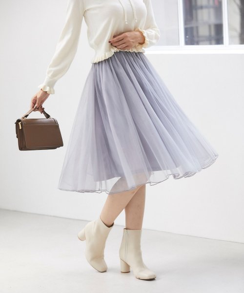 ミモレ丈チュールスカート トッコクローゼット Tocco Closet Magaseek