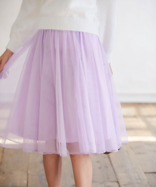 ミモレ丈チュールスカート トッコクローゼット Tocco Closet Magaseek