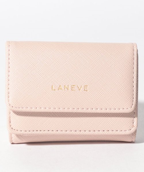 LANEVE(ランイブ)/【LANEVE】ミニ折財布（BOX付）/ベージュ