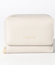 LANEVE(ランイブ)/【LANEVE】三つ折財布（BOX付）/ホワイト