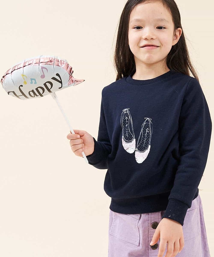キッズトップス トレーナー スパンコールの人気商品・通販・価格比較