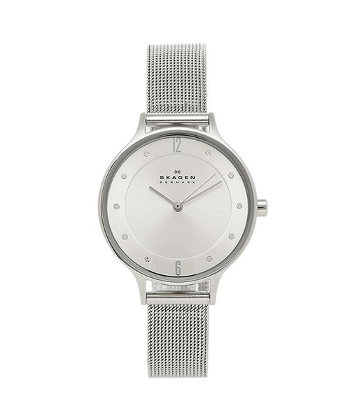 スカーゲン 時計 SKAGEN SKW2149 ANITA アニタ スチールメッシュ 30MM レディース腕時計ウォッチ シルバー