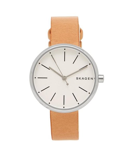 SKAGEN(スカーゲン)/SKAGEN 時計 スカーゲン SKW2594 レディース腕時計 ウォッチ ホワイト/シルバー/ブラウン/ブラウン