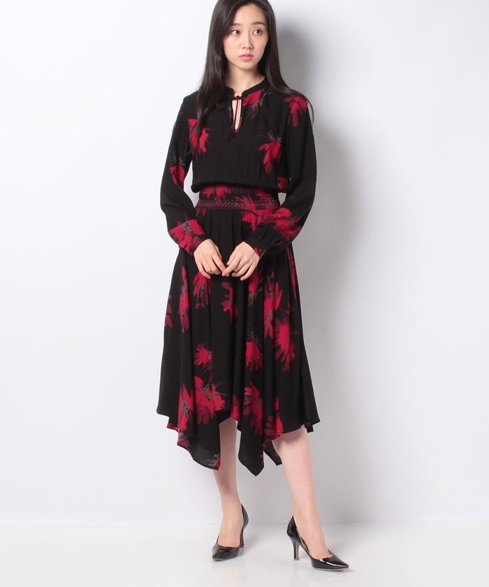 セール 40 Off ワンピース3 4袖 Butterfly デシグアル Desigual Magaseek