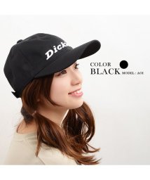 1111clothing(ワンフォークロージング)/ディッキーズ 帽子 キャップ メンズ レディース 韓国 ファッション ペアルック 秋 冬 お揃い Dickies ローキャップ 浅キャップ CAP 刺繍 帽子 /ブラック