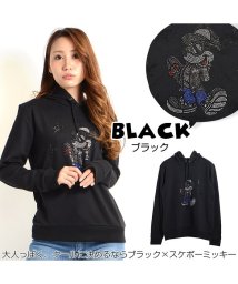 ワンフォークロージング 1111clothing ディズニー ミッキー 男女兼用 ペアルック パーカー リンクコーデ カップル お揃い 長袖 お揃いパーカー お揃いコーデ 男女 ペア 服 メンズ レディース 星 Magaseek