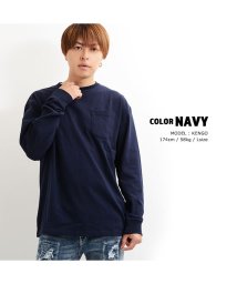 1111clothing/トップス 長袖 tシャツ ビッグtシャツ メンズ レディース 韓国 ファッション 韓国ファッション ペアルック カップル お揃い 服 カットソー 白 グレー ネ/502874122