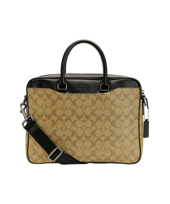 セール コーチ Coach ブリーフケース ビジネスバッグ メンズ シグネチャー アウトレット F コーチ Coach Magaseek