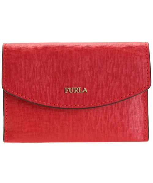 FURLA(フルラ)/フルラ FURLA カードケース パスケース 定期入れ PCI5 レザー  1045962/レッド