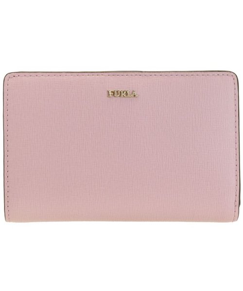フルラ Furla 財布 折財布 二つ折り Babylon M Bi Fold バビロン レザー ブランド カメリアピンク フルラ Furla Magaseek