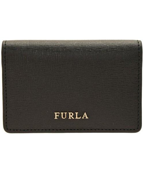 FURLA(フルラ)/フルラ BABYLON S BUSINESS CARD CASE バビロン S ビジネス カードケース 名刺入れ レディース PS04 B30 ONYX /ブラック