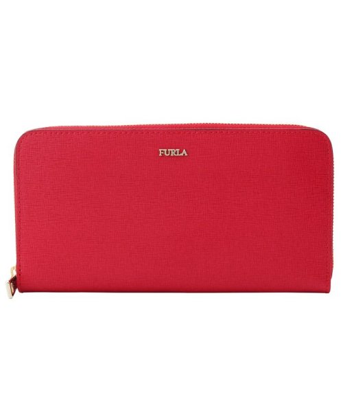 FURLA(フルラ)/フルラ FURLA 財布 長財布 ラウンドファスナー バビロン BABYLON ZIP AROUND レザー  ps52921796/ルビーレッド