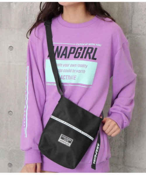 メッシュポケットミニショルダーバッグ アナップガール Anap Girl Magaseek