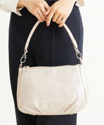 MK MICHEL KLEIN BAG(エムケーミッシェルクランバッグ)/リアルレザーハンドバッグ/ラベンダー