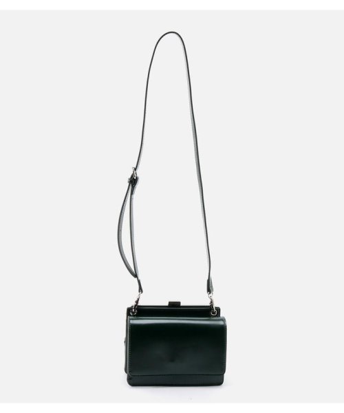 AZUL by moussy(アズールバイマウジー)/METAL FLAME SHOULDER BAG/D/GRN3