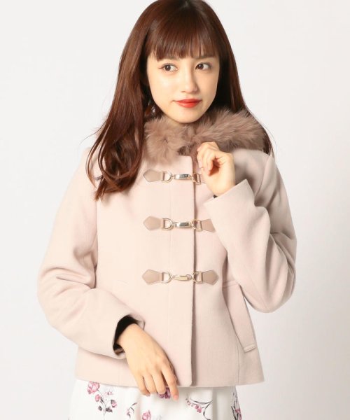 セール ショート丈ダッフルコート ミッシュマッシュ Misch Masch Magaseek