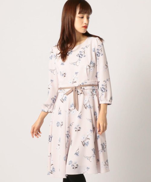セール ミッシュマッシュ Misch Masch 花柄フレアーワンピース Magaseek