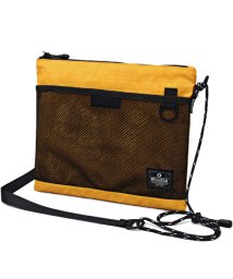 LUXSTYLE(ラグスタイル)/REGISTA(レジスタ)メッシュポケットサコッシュ/サコッシュ メンズ 鞄 バッグ ミニショルダーバッグ/イエロー