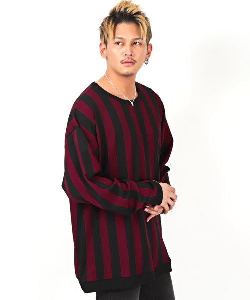 セール 15 Off ストライプビッグサイズカットソー ロンt メンズ 長袖tシャツ ビッグシルエット ストライプ ラグスタイル Luxstyle Magaseek セール 15 Off ストライプビッグサイズカットソー ロンt メンズ 長袖tシャツ ビッグシルエット ストライプ ラグスタイル Luxstyle Magaseek