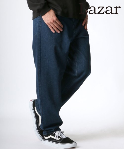 セール Lazar ワイドテーパードデニムパンツ ラザル Lazar Magaseek セール Lazar ワイドテーパードデニムパンツ ラザル Lazar Magaseek
